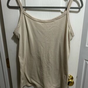 Cream Tank Top
